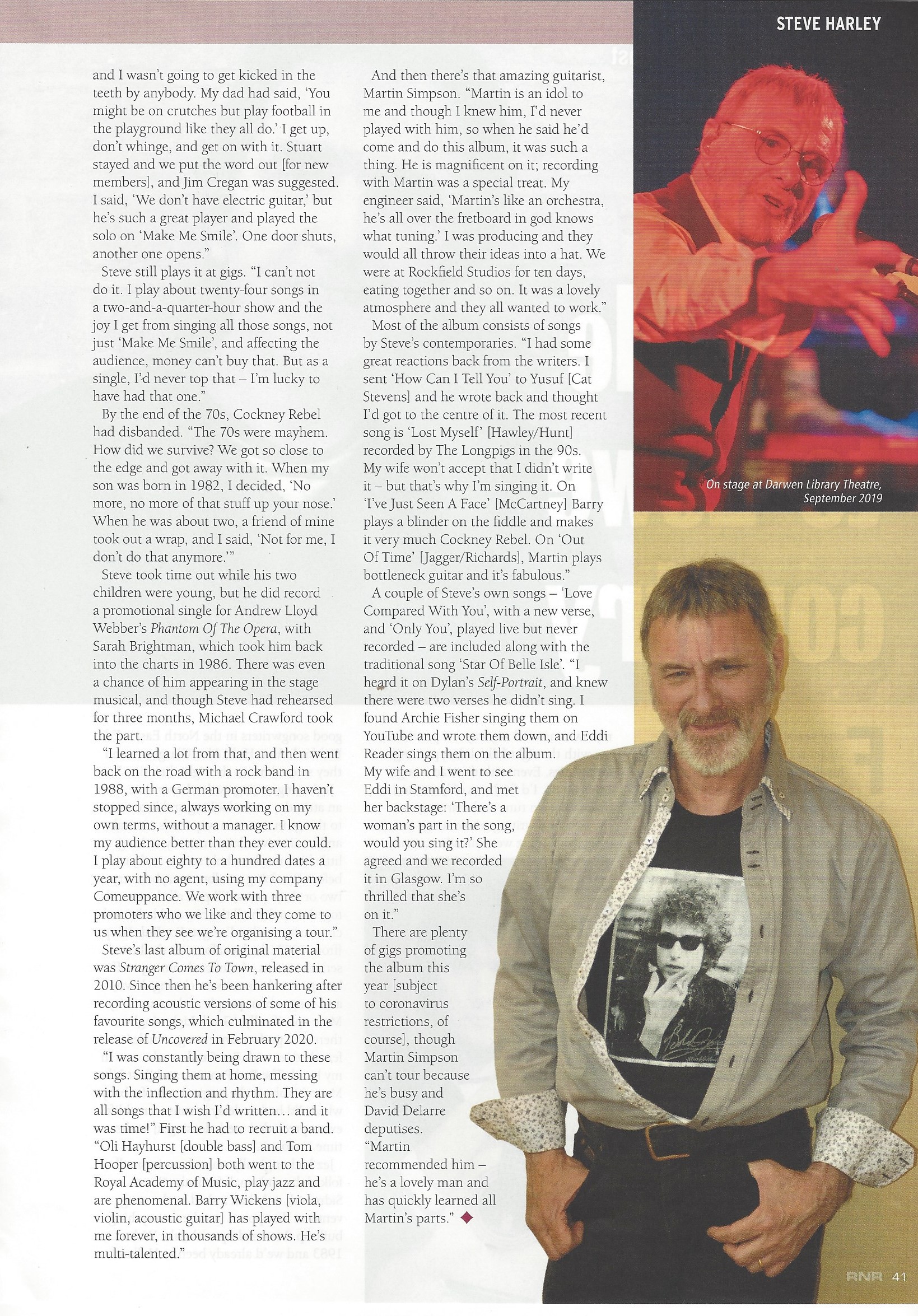 R2Magazine – interview and another great review of Uncovered