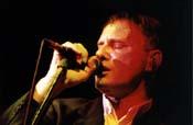 Steve Barry and Robbie on stage - Denmark