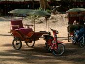 Personal transport for Mr Nice, Angkor Wat, Cambodia