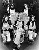 Original EMI publicity shots plus Steve 'Live' in '76, by Mick Rock 