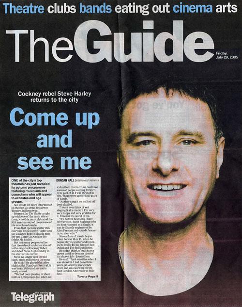 Peterborough Evening Telegraph Feature - Part 1