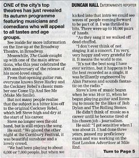 Peterborough Evening Telegraph Feature - Part 2