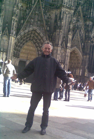 Gregor Koenig photographed by SH at Cologne Cathedral
