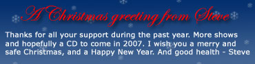 Happy Christmas from Steve