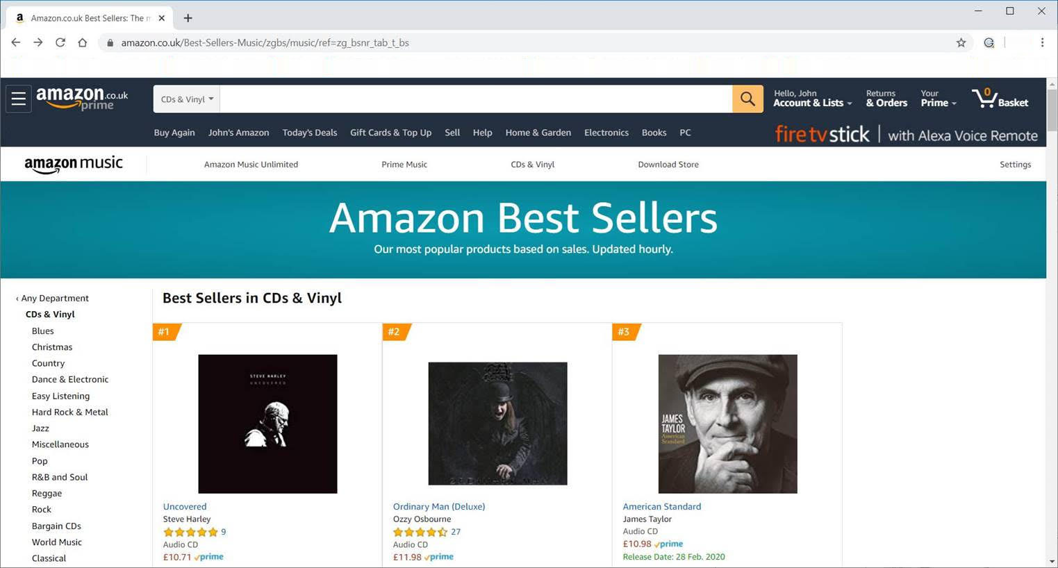 Amazon Best Sellers #1