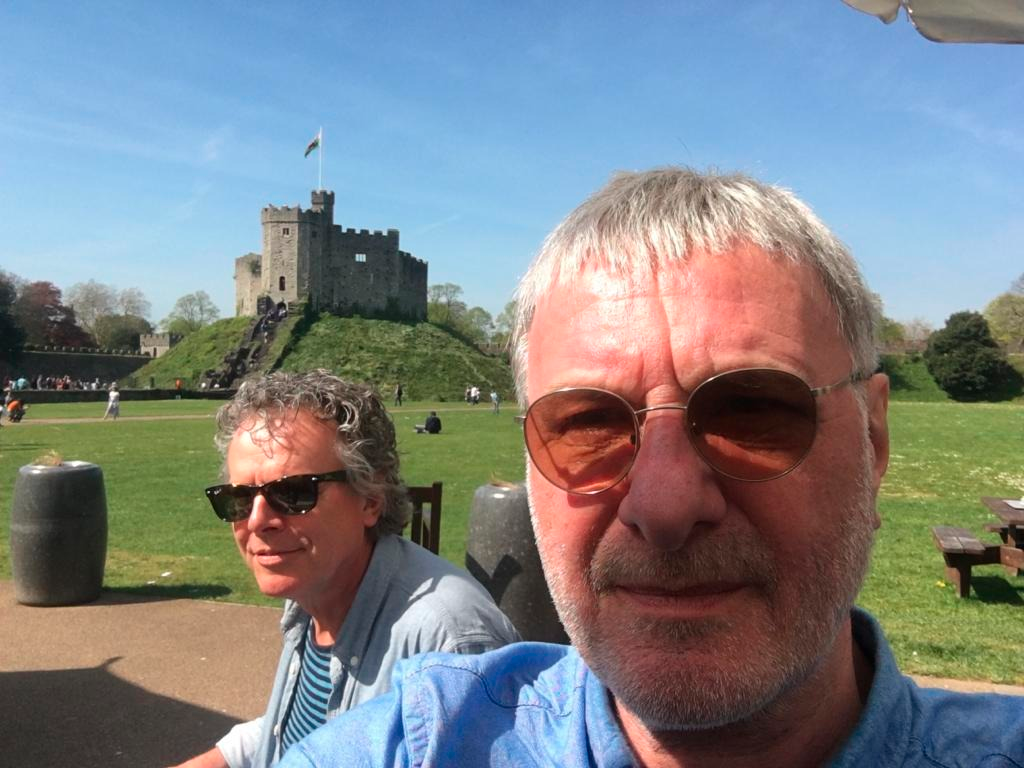 A sunny afternoon, free in Cardiff. Show 32 of 33 tonight.