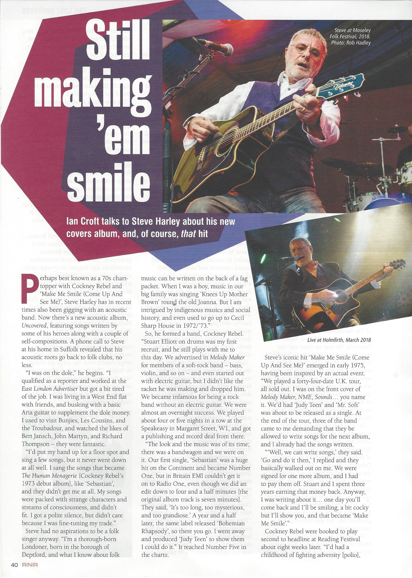 R2Magazine – interview and another great review of Uncovered