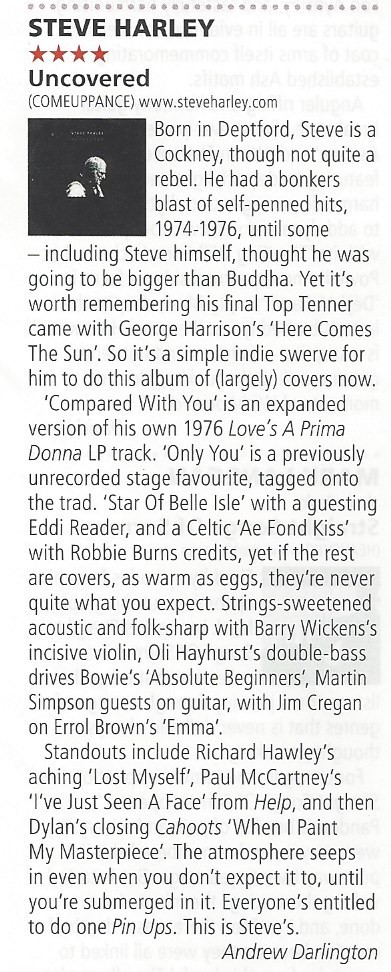 R2Magazine – interview and another great review of Uncovered