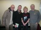 Stewart, Julie and Graeme with SH Burnley, February 2011