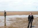 The original snap, taken by a stranger, with Steve's camera, Crosby Beach in June 2009