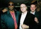 Steve with the great Stevie Wonder and John Sweeney of the PRS