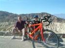 Steve Harley + tandem at Zabriskie Point shortly before descent when brakes failed