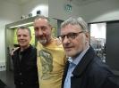 Steve and Barry with Marc Riley, BBC 6 Music studio, Salford, September 24th 2014