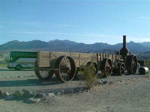 A '49ers train, Furnace Creek