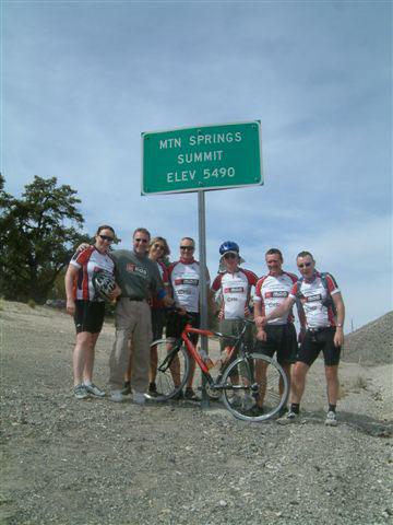 Steve Harley in Death Valley + 6 Trekkers from the Anglia region
