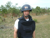 SH in full body armour, Cambodia 03