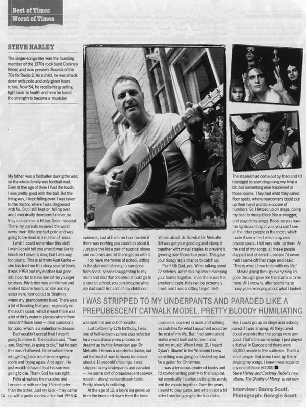 Sunday Times Magazine - 17 October 2005