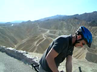 Death Valley Trek, view from Zabriskie Point